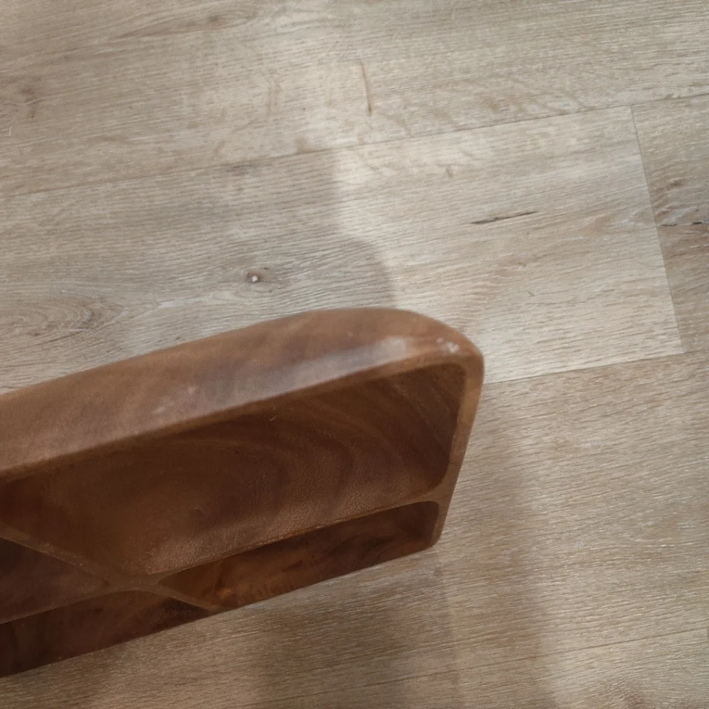 Wooden Quadruple Serving Tray
